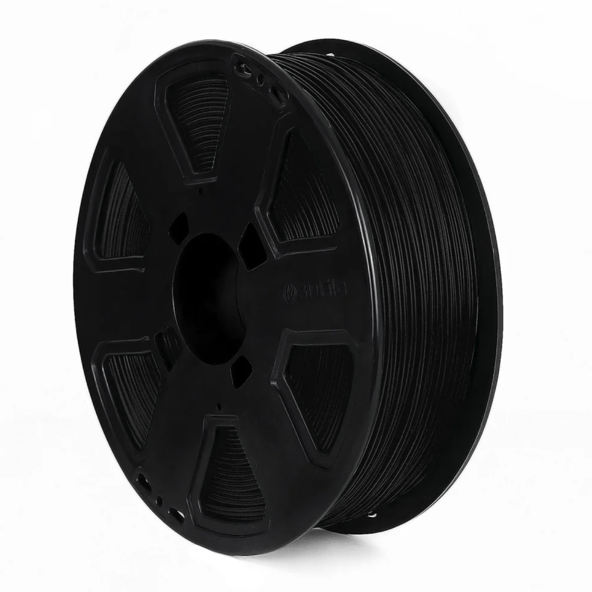 Filamento Para Impressora 3D - ABS Premium Preto Sepia - 1Kg - 1,75mm - 3D Fila ABS121753