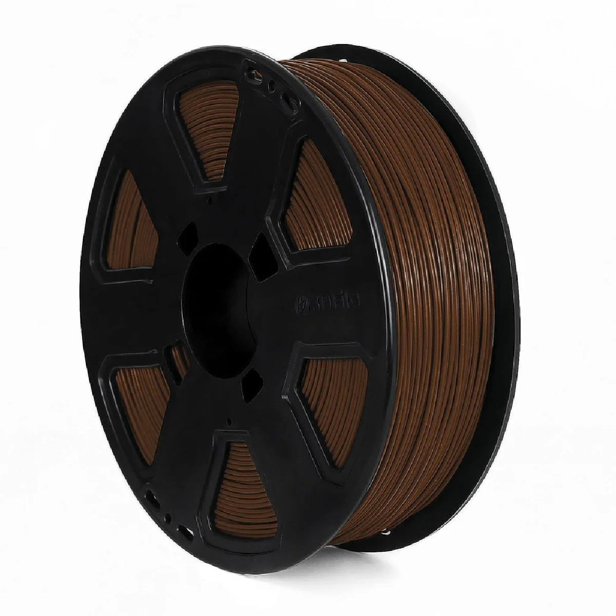 Filamento Para Impressora 3D - ABS Premium Marrom Imperador - 1Kg - 1,75mm - 3D Fila ABS101753