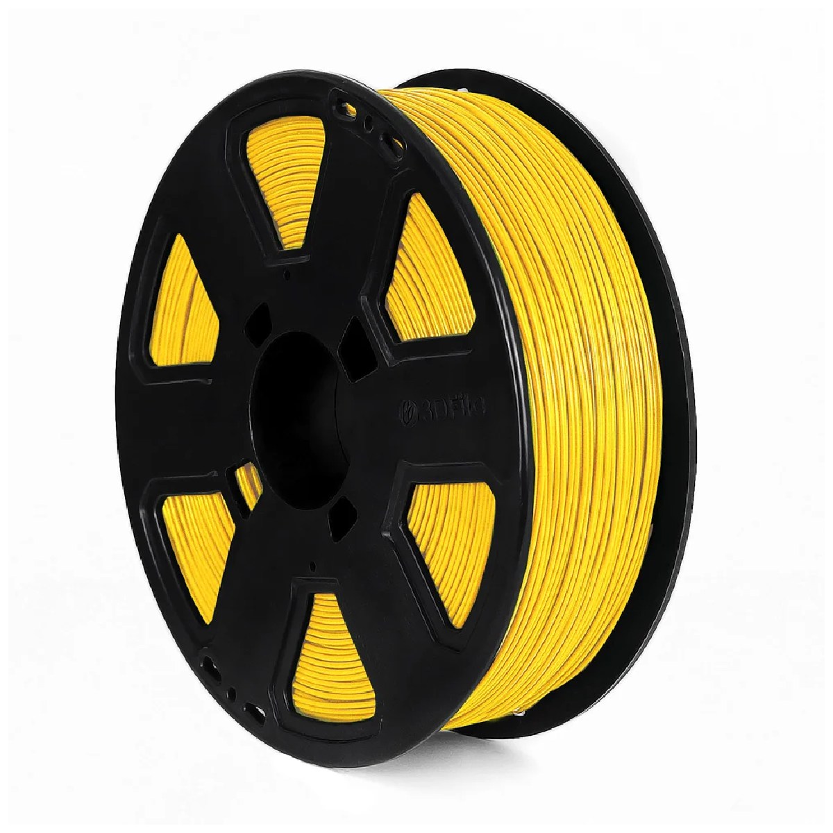 Filamento Para Impressora 3D - ABS Premium Amarelo Canário - 1Kg - 1,75mm - 3D Fila ABS001753