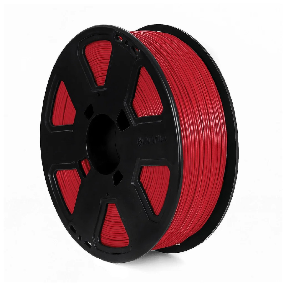 Filamento Para Impressora 3D - ABS Premium Vermelho Aranha - 1Kg - 1,75mm - 3D Fila ABS161753