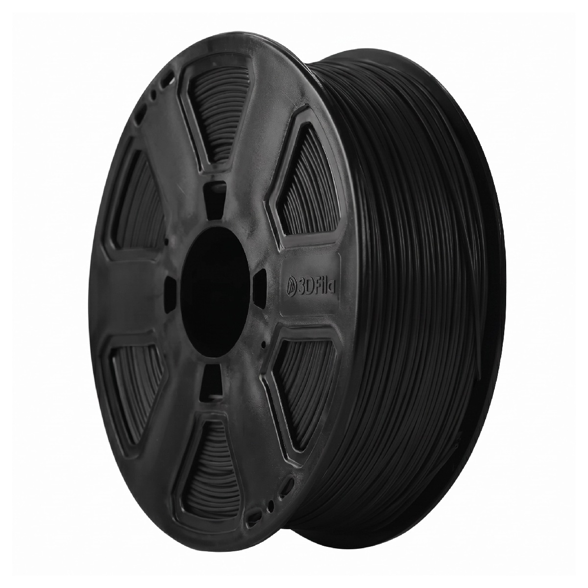 Filamento Para Impressora 3D - ABS MG 94 Preto - 1Kg - 1,75mm - 3D Fila ABSM11753