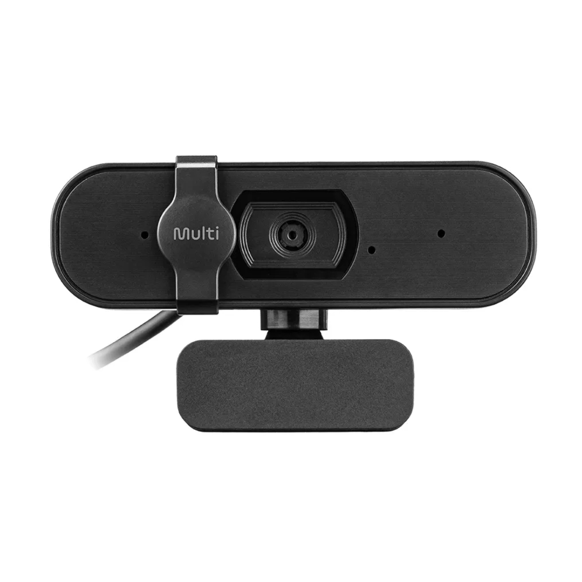 Webcam Multilaser 2K WC057 - com Microfone e Foco Automático