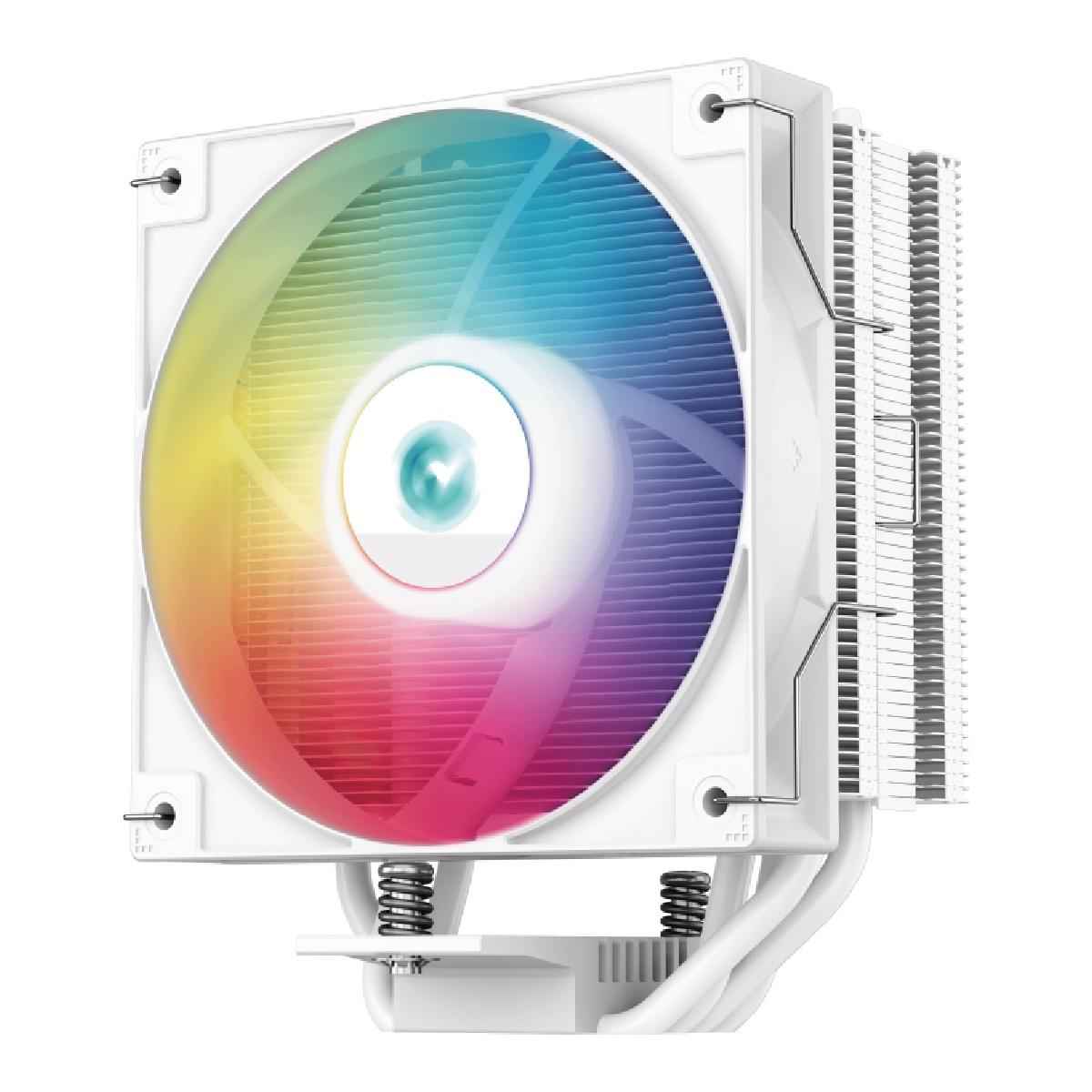 Cooler para Processador DeepCool Gammax Series AG400 WH ARGB V2 - Intel / AMD - Branco - R-AG400-WHANMC-G-2