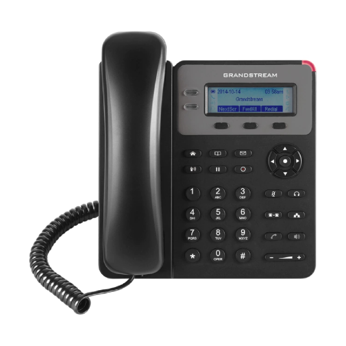 Telefone IP Grandstream GXP1610 - 1 Conta SIP - 2 Linhas - Display LCD - Viva-voz