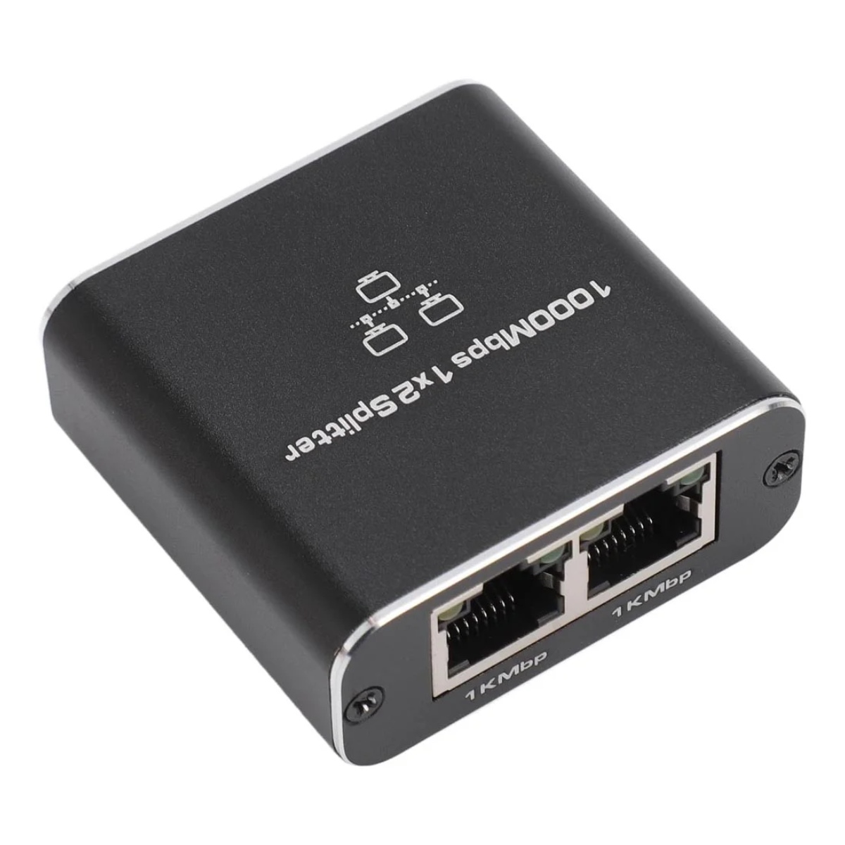 Splitter RJ45 1 para 2 - Gigabit Ethernet - Alimentação USB - COV.45301