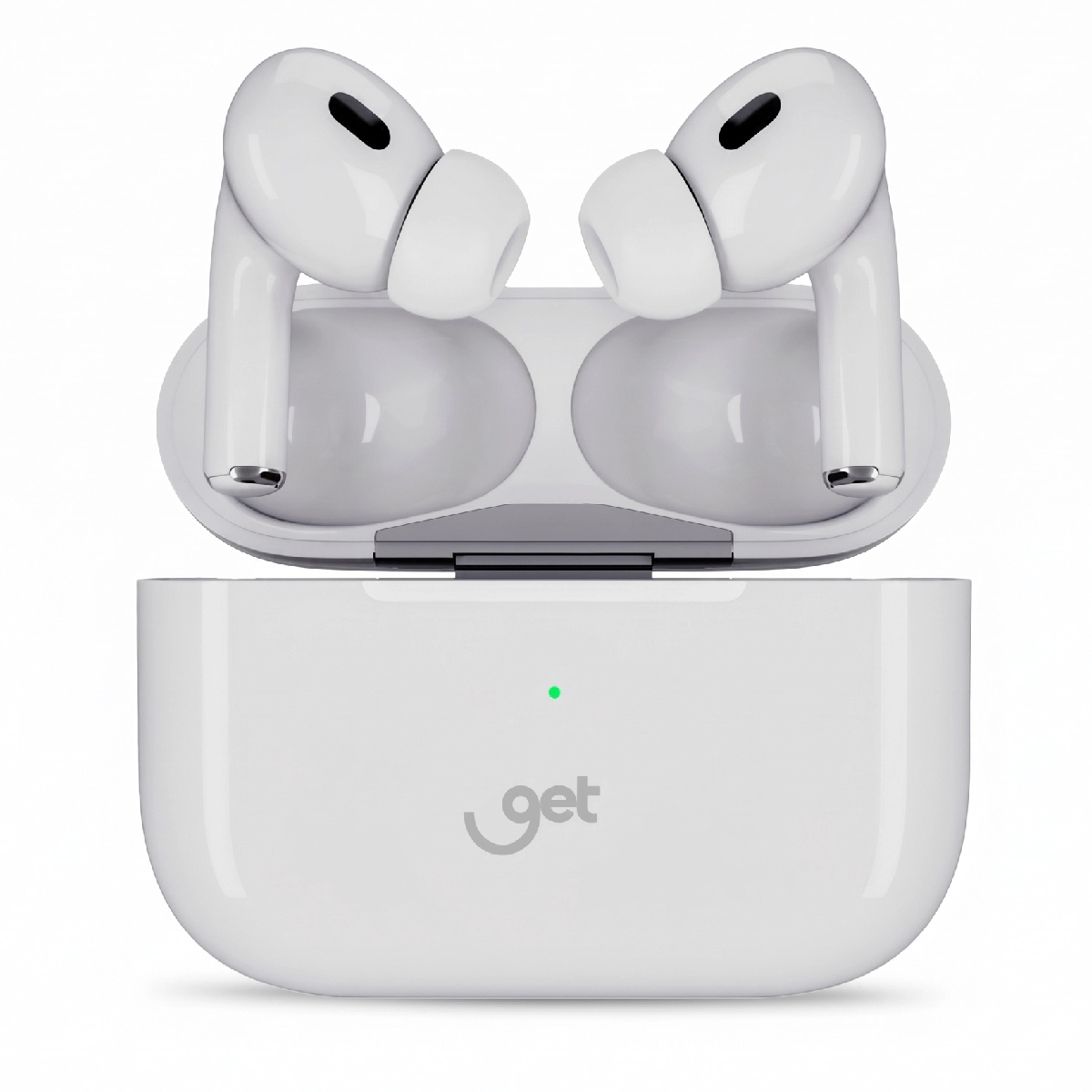 Fone de Ouvido Bluetooth Get Buds Lite - 5h de Autonomia - Cancelamento de Ruído ENC - Branco - 70534
