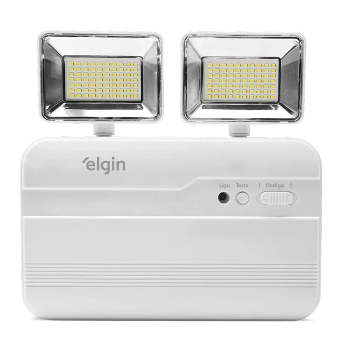 Luminária de Emergência LED - Bivolt - 22W - 2200 Lumens - Até 6 horas de autonomia - Elgin 48LEM2KL2200