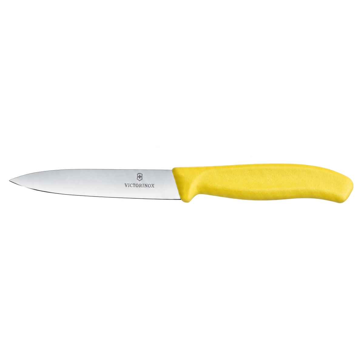 Faca Victorinox Swiss Classic - Lâmina Lisa - 10 cm - Amarelo - 6.7706.L118