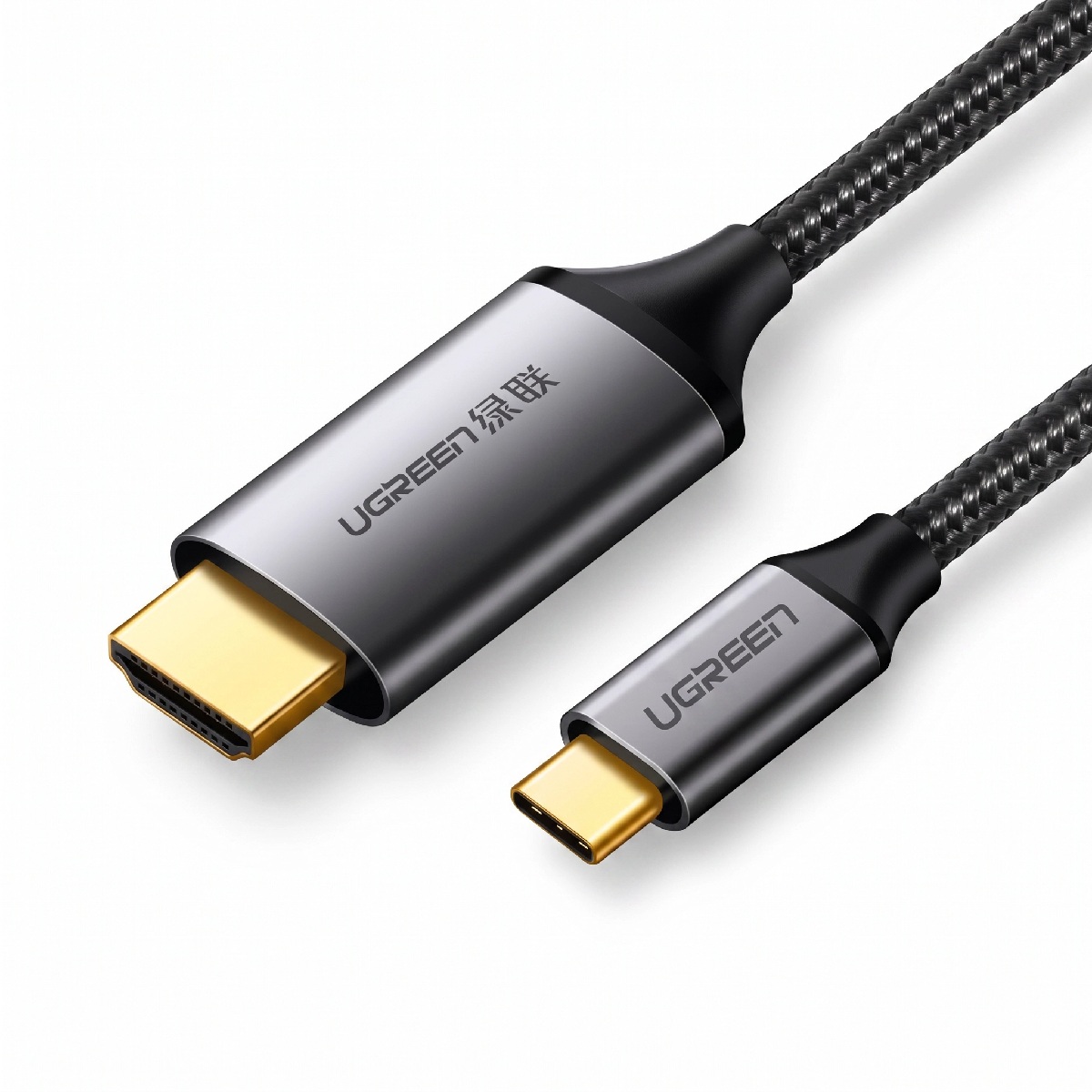Cabo Adaptador Conversor USB-C para HDMI - 1,5 metros - 4K 60Hz - 5.4Gbps - Ugreen MM142 - 50570