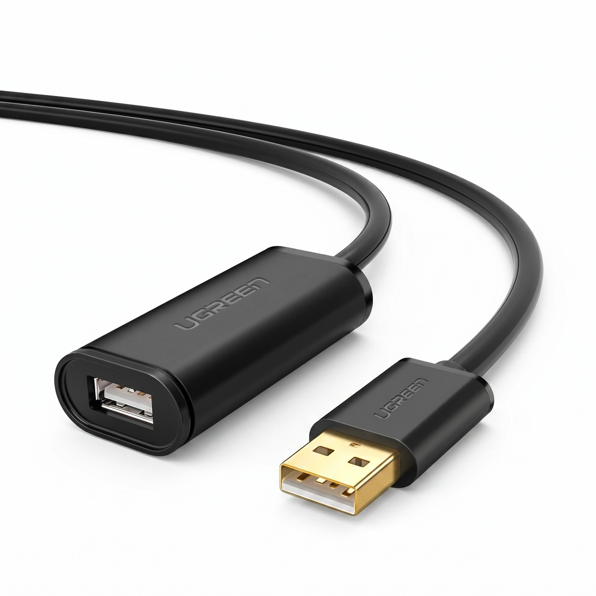 Cabo Extensor USB 2.0 Ativo - 5 metros (A macho / A fêmea) - Ugreen US121 - 10319
