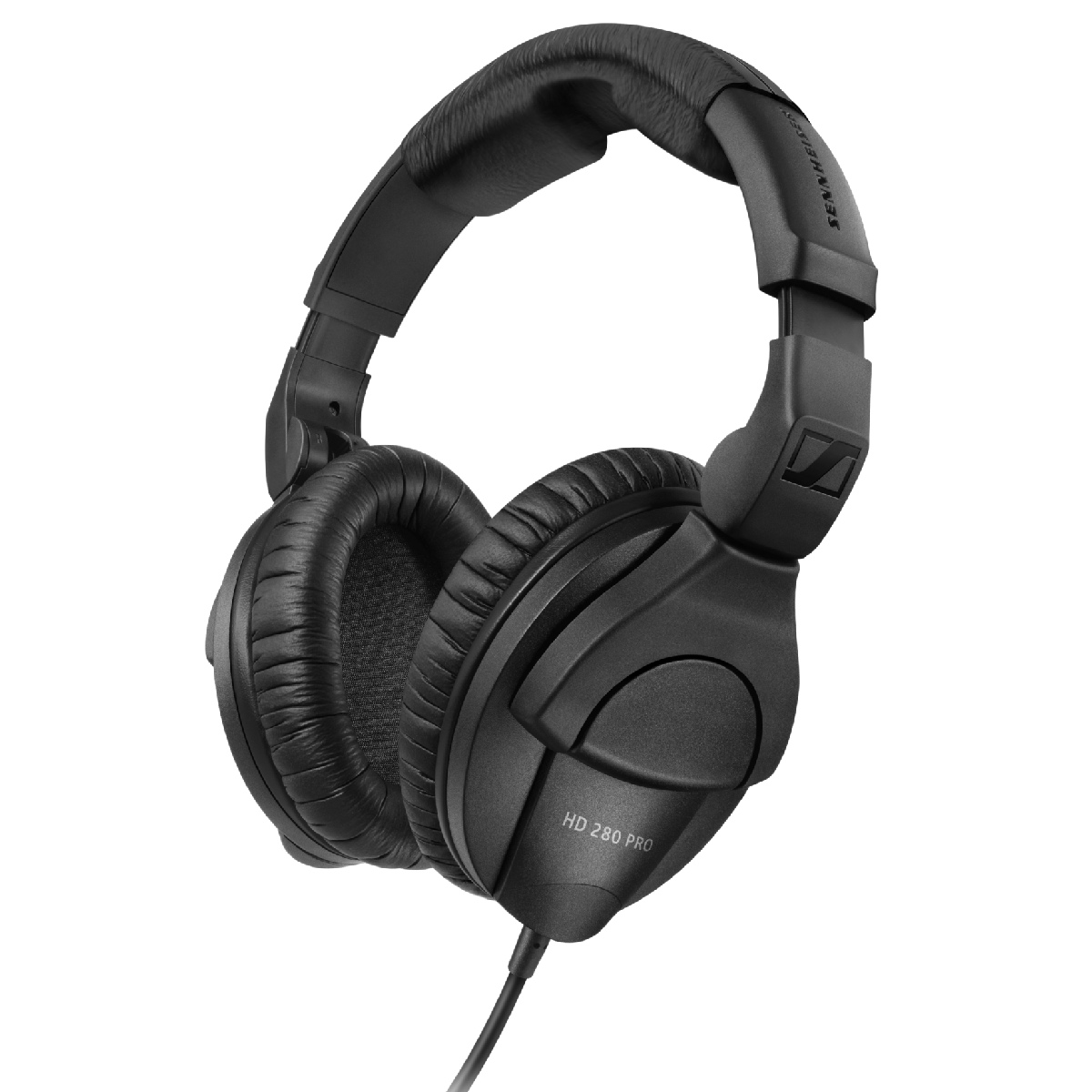 Fone de Ouvido Monitor Sennheiser HD 280 Pro - Cabo Espiralado - Conector 3.5mm - Over-Ear - Preto - MQ547