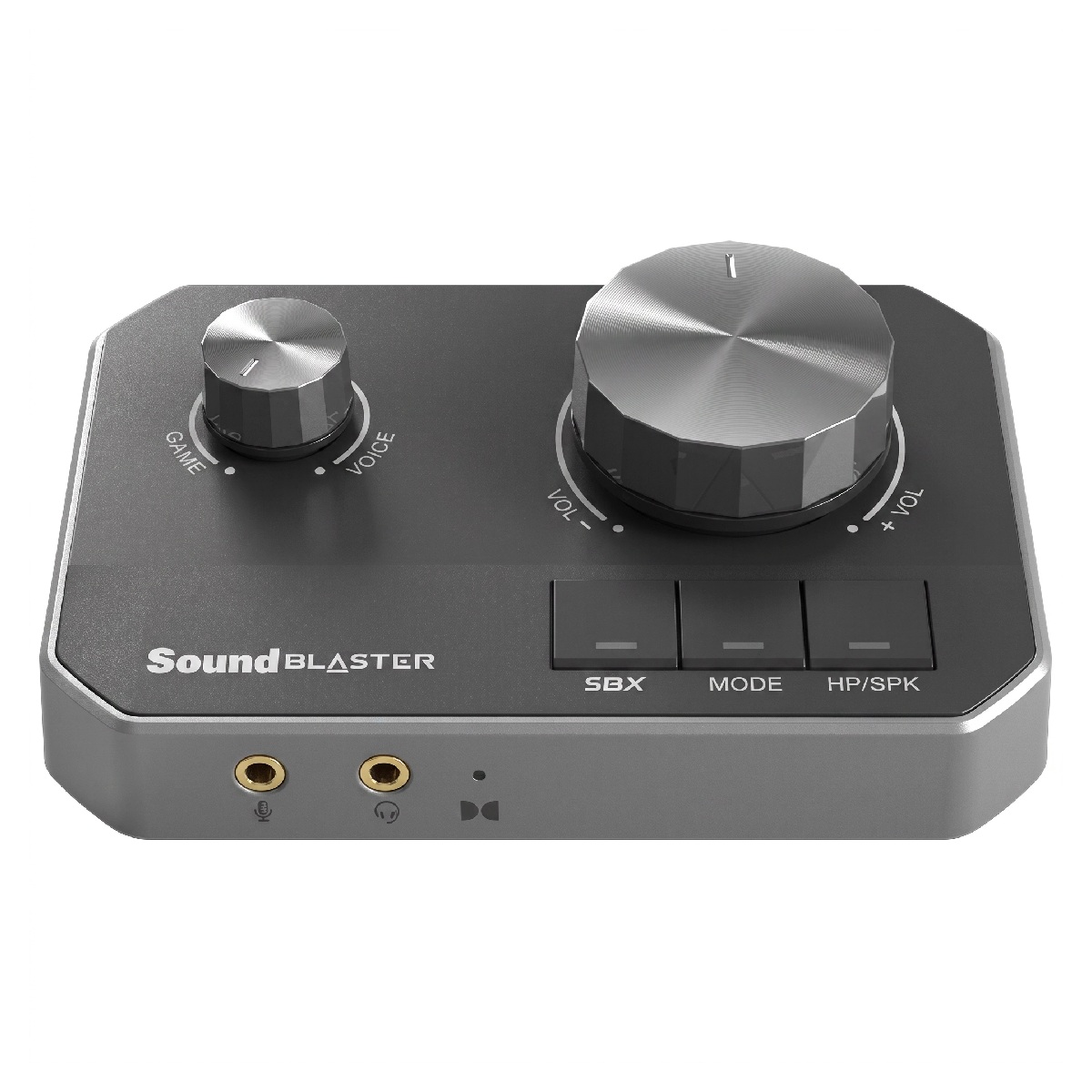 Placa de Som Externa USB Creative Sound Blaster G8 - 32bits/384kHz - Para PS5, PS4, Xbox, Switch, PC e MAC - 70SB190000000