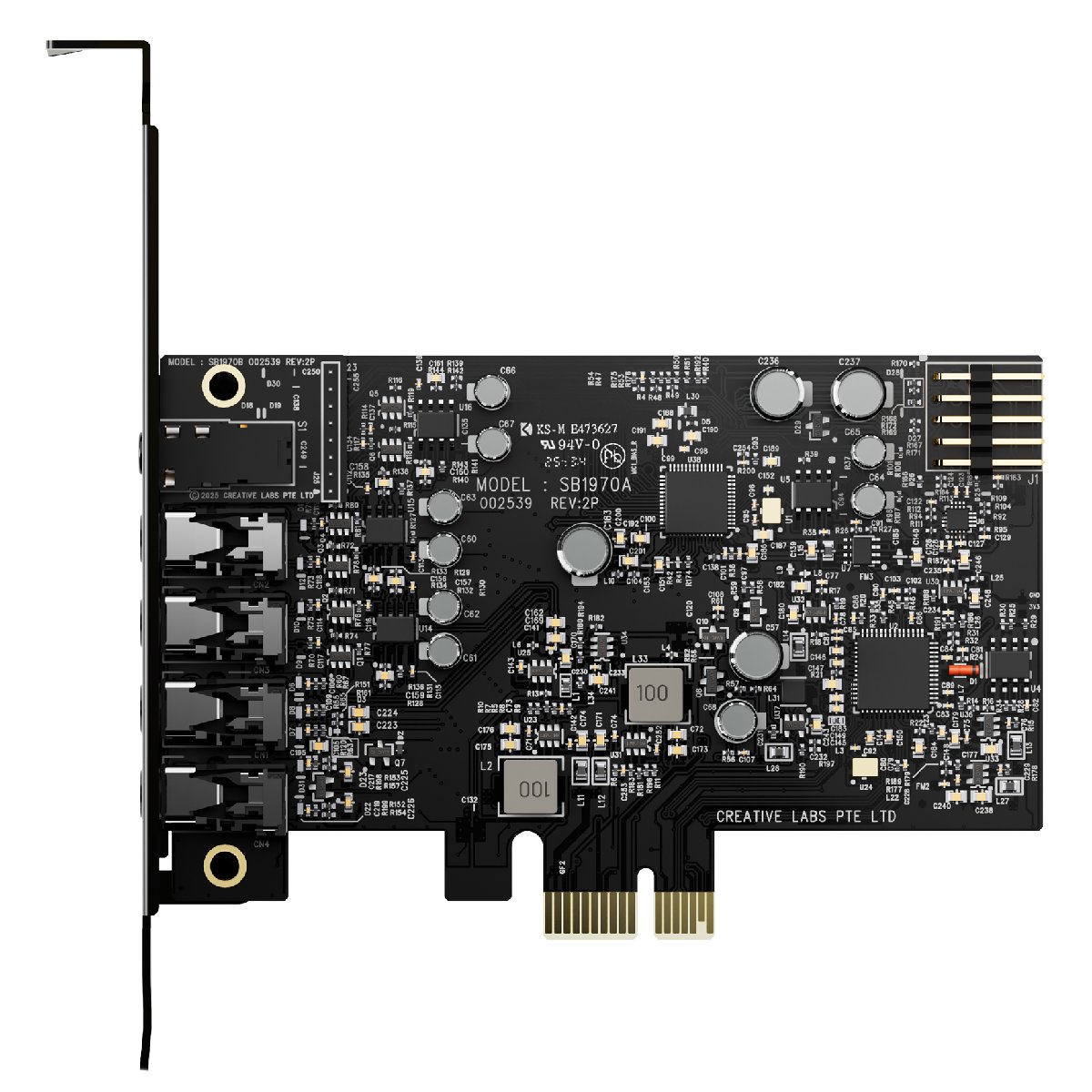 Placa de Som Creative Blaster Audigy Fx Pro 7.1 32bits - PCI-E - 70SB197000000