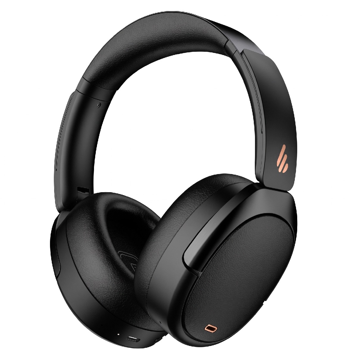 Fone de Ouvido Bluetooth Edifier WH950NB V25 - Cancelamento de Ruído ANC - Hi-Res - LDAC - Driver de 40mm - Dobrável - Preto
