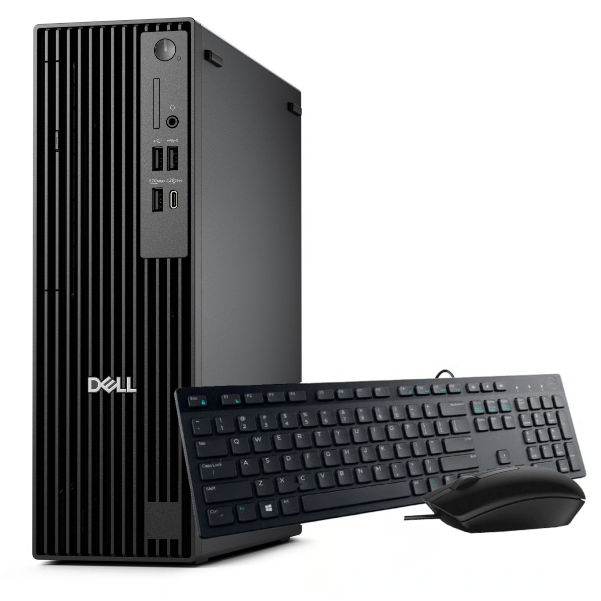 Computador Dell Pro Slim Plus QBS1250 - Intel Core Ultra 7 265, RAM 16GB, SSD 512GB, Wi-Fi 6E, Teclado e Mouse Dell, Windows 11 Professional - Outlet