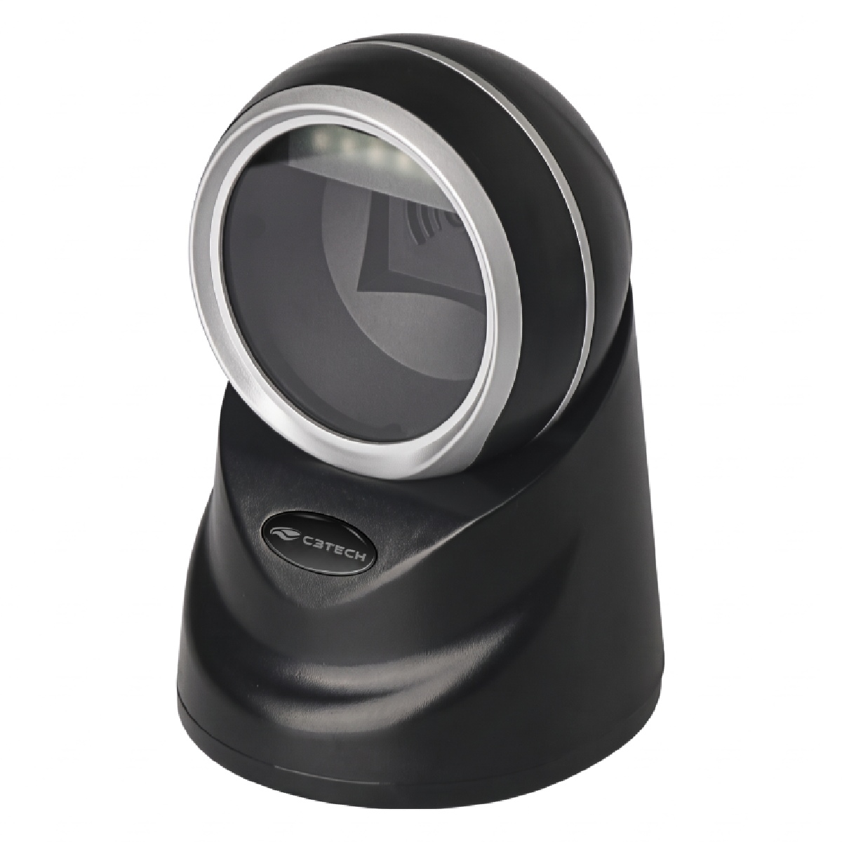 Leitor de Código de Barras e QR Code - C3Tech LB-D1100BK - USB - 1D e 2D - Lê NFe e Telas Digitais - Preto - LB-D1100BK