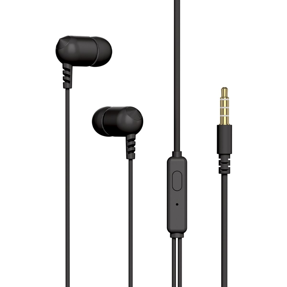 Fone de Ouvido Intra-Auricular C3Tech Spirit EP-07BK - Microfone - Conector P2 - Preto