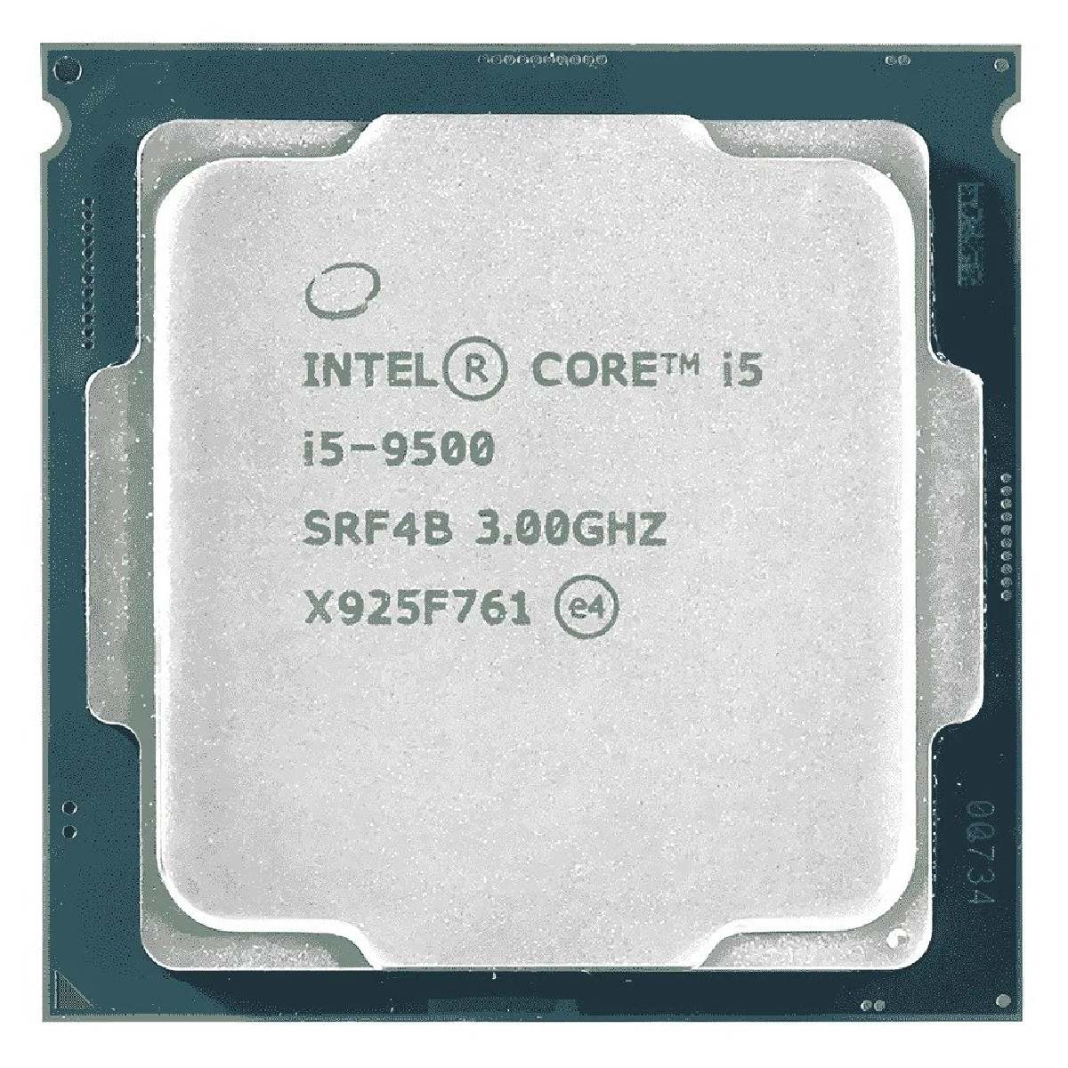Intel® Core i5 9500 - LGA 1151 - 3.00GHz (Turbo 4.40GHz) - Cache 9MB - 6 Cores - 9ª Geração Coffee Lake - OEM - CM8068403362610