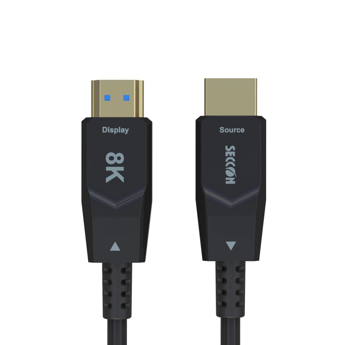 Cabo HDMI 2.1 - 50 metros - Ativo - 8K 60Hz / 4K Ultra HD 120Hz - HDR - ZLX-2022-8KAOC-50M