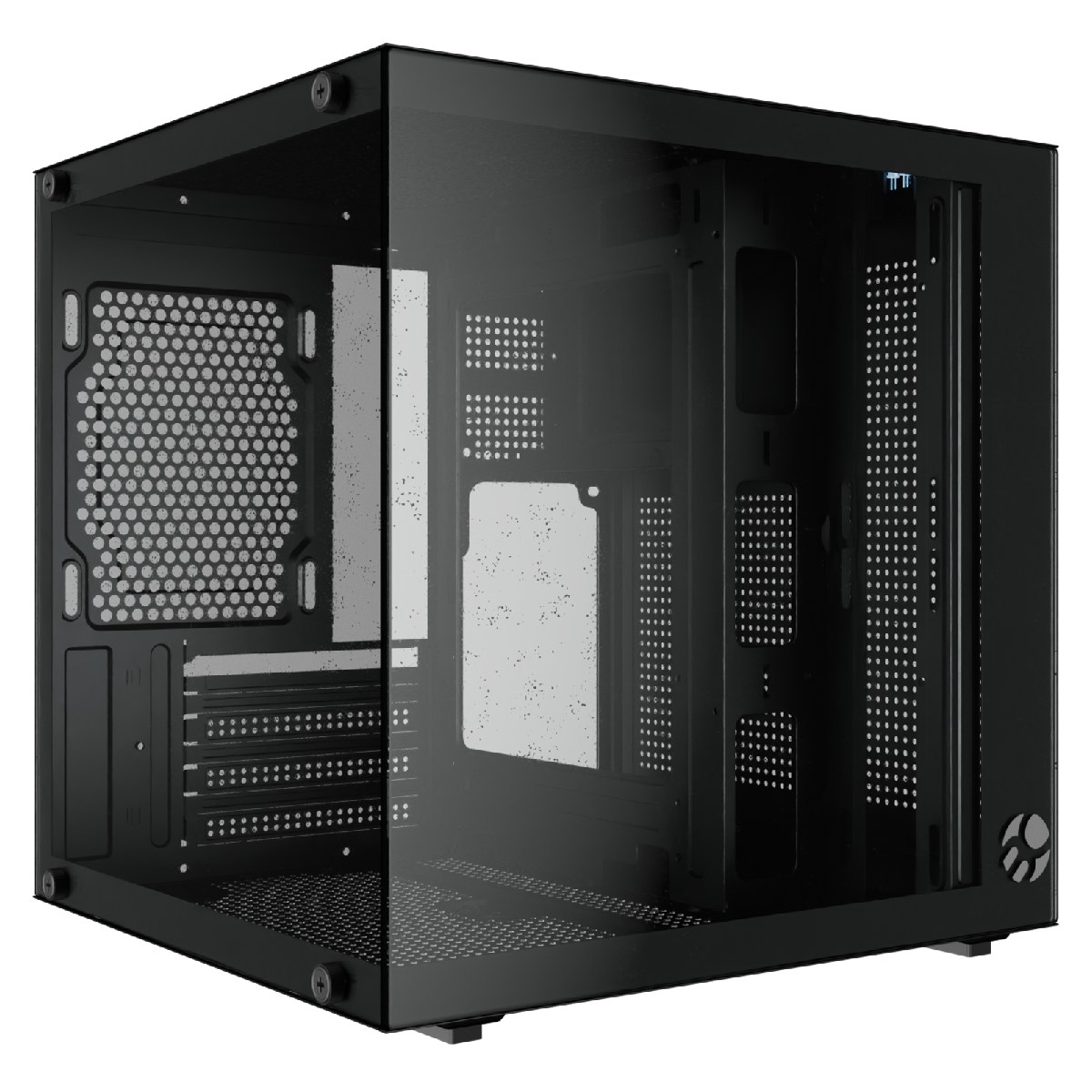 Gabinete Gamer Bluecase BG-066 Life - Vidro Temperado - Micro ATX - Preto - BG-066BBX