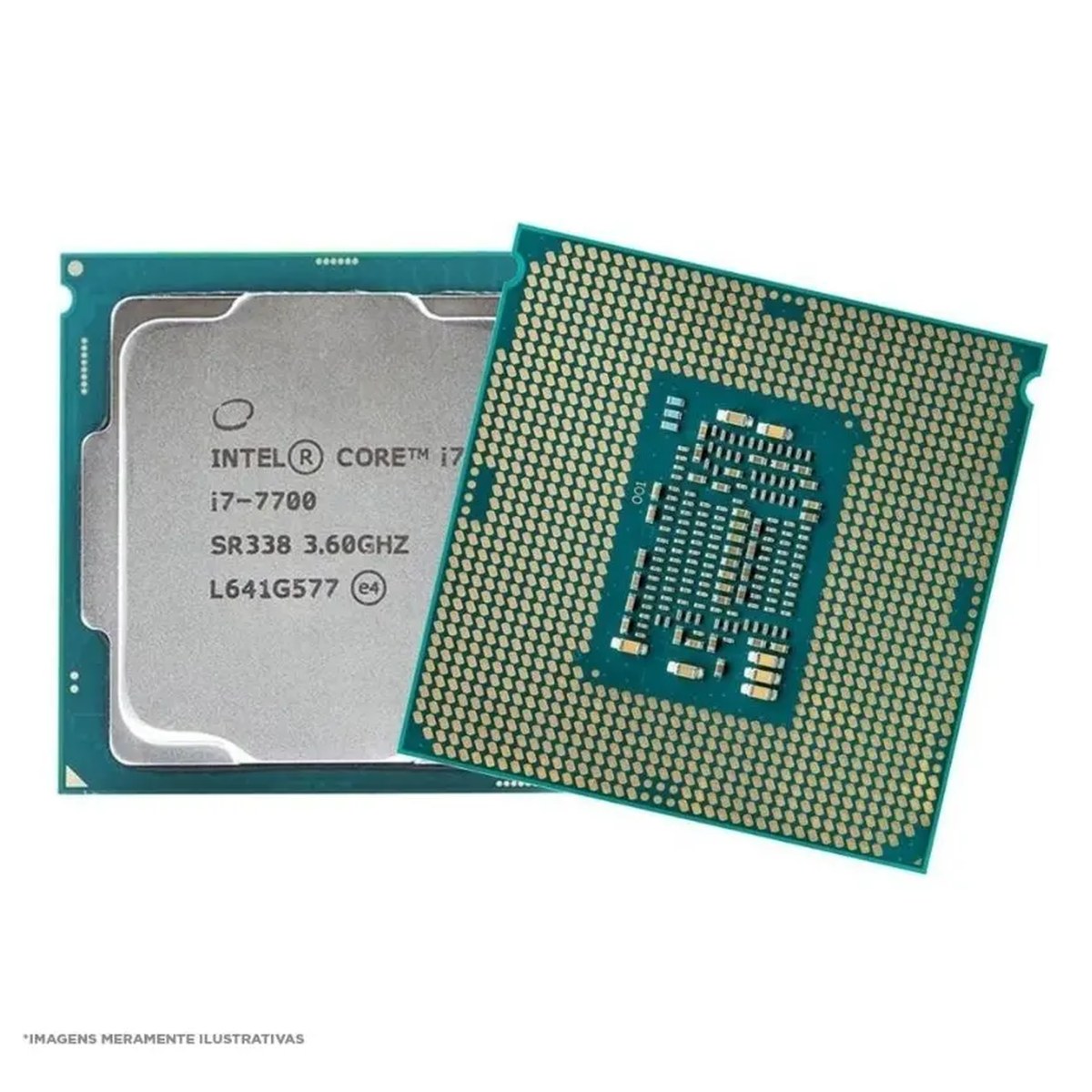 Intel® Core i7-7700 - LGA 1151 - Quad Core - 3.60GHz (Turbo 4.20GHz) - Cache 8MB - 7ª Geração Kaby Lake - OEM - CM8067702868314
