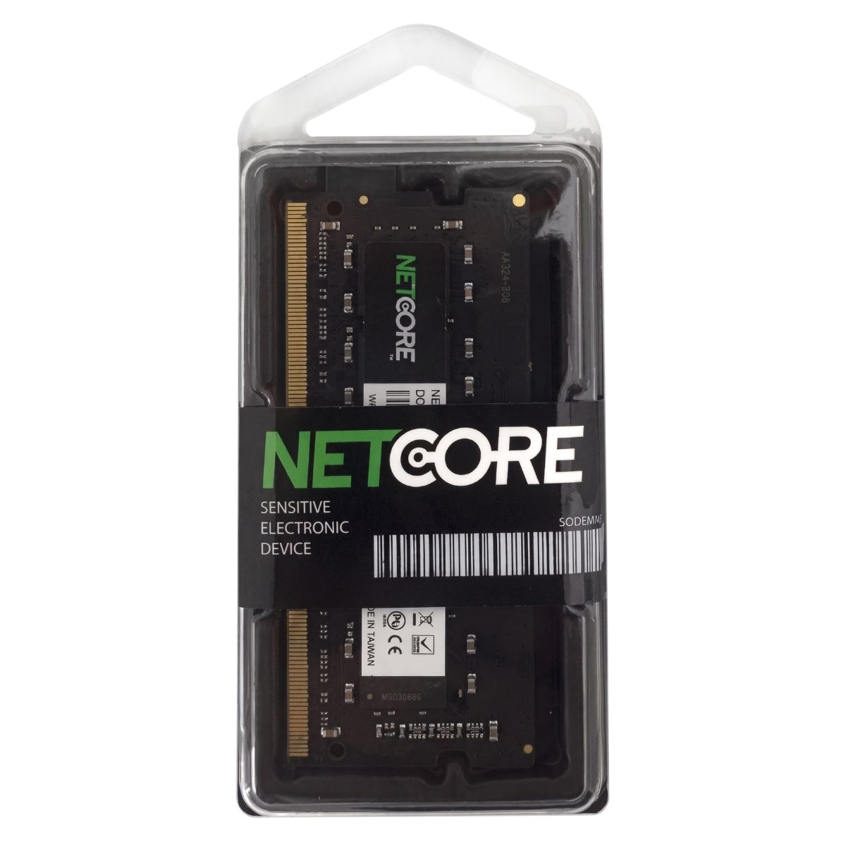 Memória SODIMM 16GB DDR4 3200MHz Netcore - para Notebook - CL22 - NET416384SO32LV