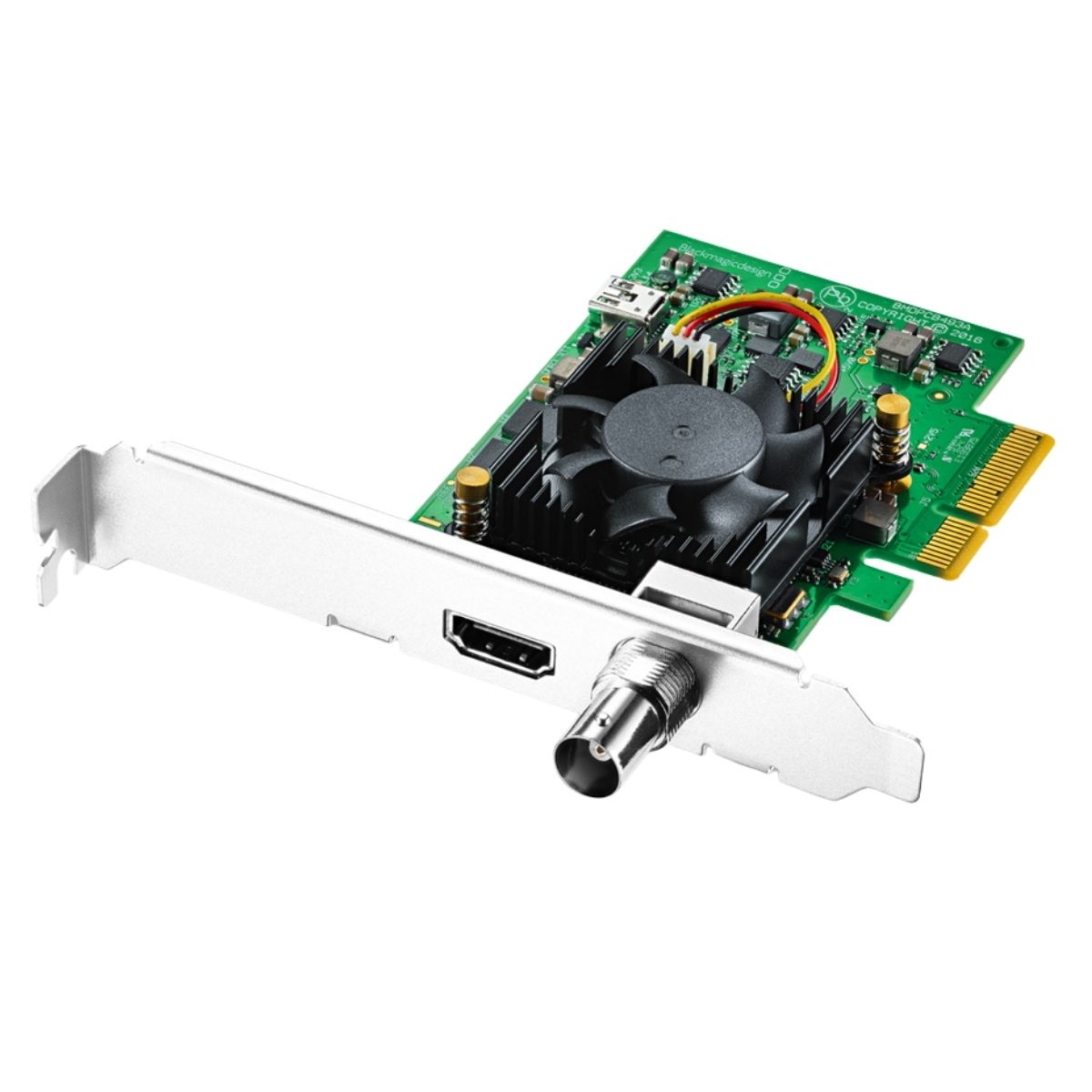 Placa de Captura Blackmagic DeckLink Mini Recorder 4K - PCIe - 6G-SDI / HDMI 2.0a - 4K DCI 2160p30 - Low Profile