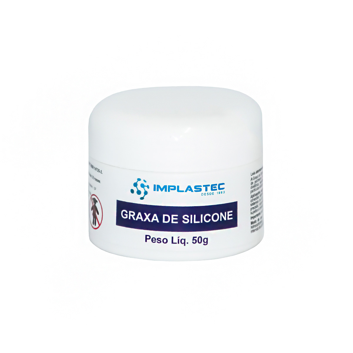 Graxa de Silicone Implastec 50g - IGS 200