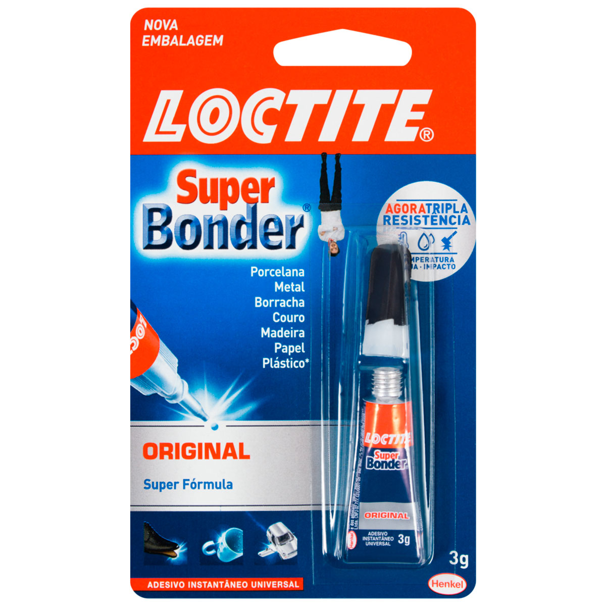 Cola Super Bonder Loctite - 3g