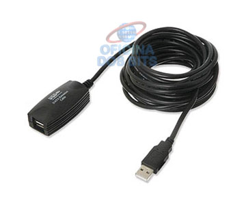 Cabo Extensor USB 2.0 Ativo - 15 metros (A macho / A fêmea)