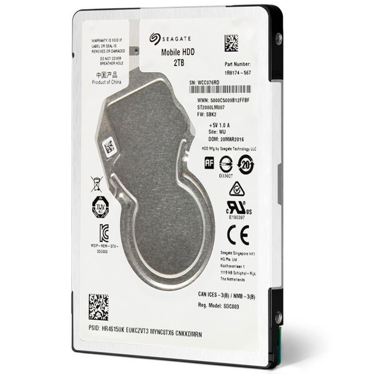 HD 2TB para Notebook Seagate - 128MB Cache - Slim 7mm