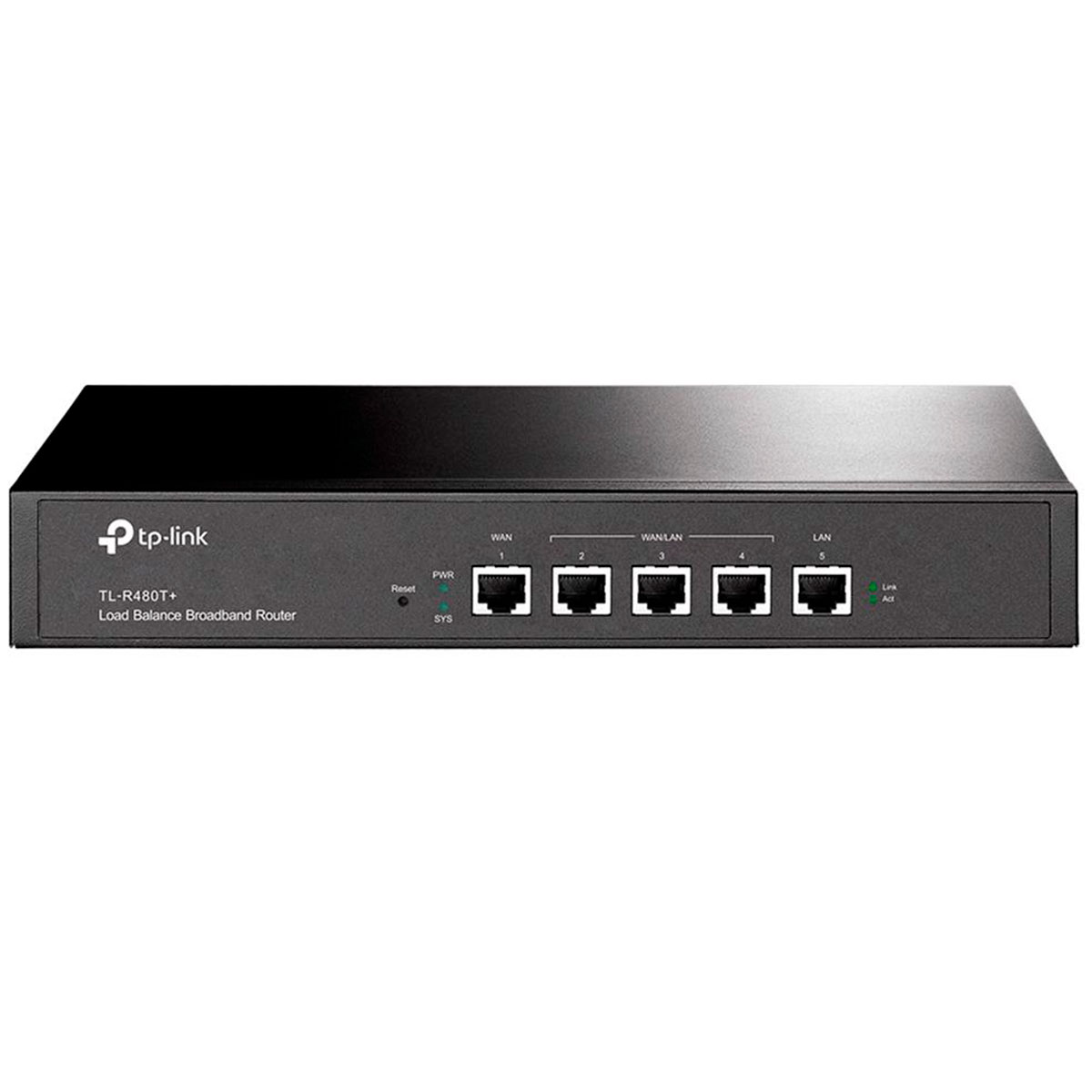 Roteador Load Balance TP-Link TL-R480T+ - até 4 portas WAN (redundante) - Controle de Banda - Espelhamento de porta - Open Box