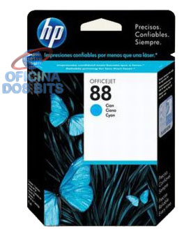 Cartucho HP 88 Ciano - C9386AL - Outlet