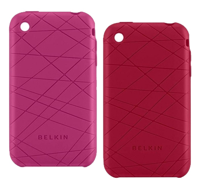 Kit capa para iPhone 3G - Belkin Vector Duo Rosa e Vermelho - F8Z472-045-2