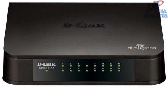 Switch 16 portas D-Link DES-1016A - 100Mbps