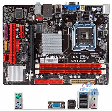 Tarjeta Madre Biostar 775 Ddr3 Biostar G41D3C Ver Motherboard