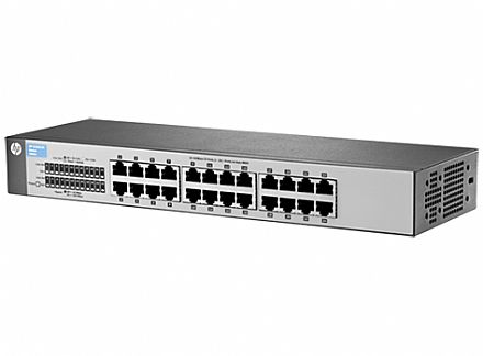 Rede Switch - Switch 24 portas HP V1410-24 - 24 portas 10/100Mbps - J9663A (substitui JD986A)