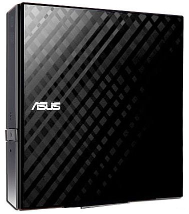 Gravador - Gravador DVD Externo Asus Slim - Portátil - USB - SDRW-08D2S-U