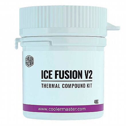 Pasta térmica - Pasta Térmica Cooler Master IceFusion V2 40g - RG-ICF-CWR3-GP