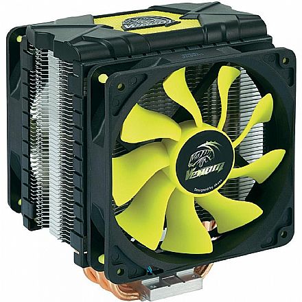 Cooler CPU - Cooler Akasa Venom Voodoo - Universal (AMD/Intel) - AK-CC4008HP01