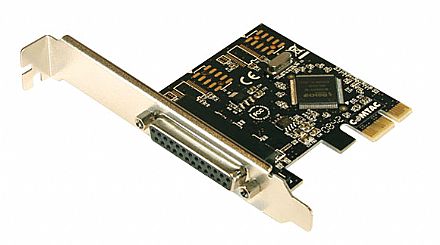 Placa de Comunicação - Placa PCI Express com 1 Porta Paralela - Comtac 9048