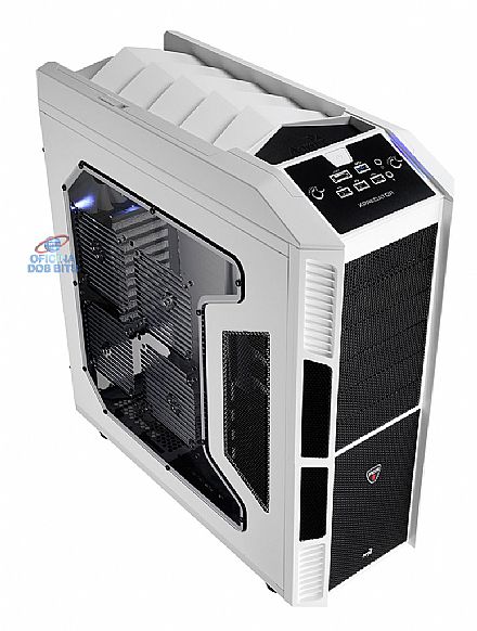 Gabinete - Gabinete AeroCool XPredator White Edition - The Ultimate Gaming Series - E-ATX/XL-ATX - EN56991- * liquidação peça com pequenas avarias