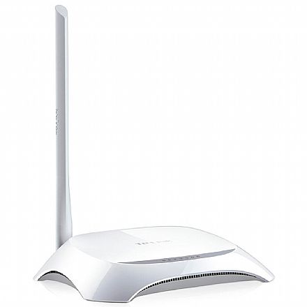 Roteador, Repetidor & Acess Point - Roteador Wi-Fi TP-Link TL-WR720N - 150Mbps
