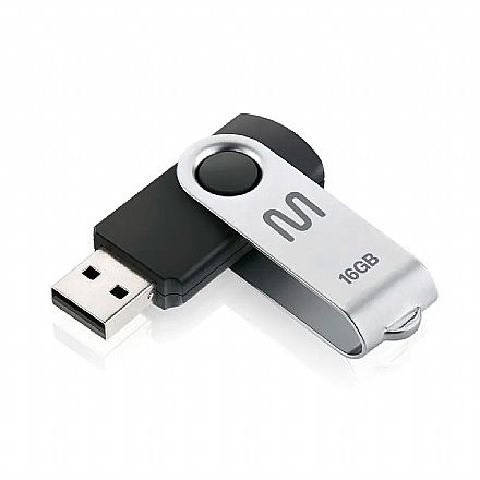 Pen Drive - Pen Drive 16GB Multilaser Twist - PD588