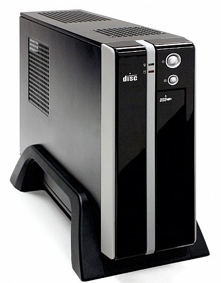 Gabinete K-Mex GI-9E8C - Mini-ITX - Com fonte - Open Box Gabinete - Gabinete K-Mex GI-9E8C - Mini-ITX - Com fonte - Open Box