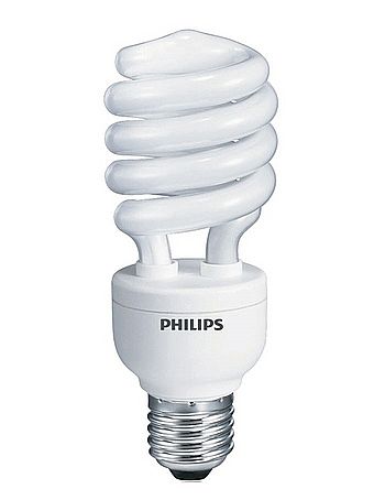 Iluminação & Elétricos - Lâmpada 23W Philips Eco Home 127V - Luz Branca - Espiral - Cor 6500k - soquete E27