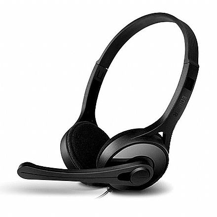 Fone de Ouvido - Headset Edifier K550 - Conector P3 3.5mm - Preto