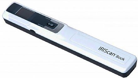 Scanner - Scanner de Mão IRIScan Book 3 - 900 dpi - Cartão Micro SD de 2GB - Branco
