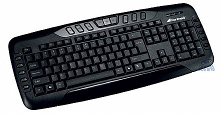 Teclado - Teclado Multimídia Fortrek - USB - MK602