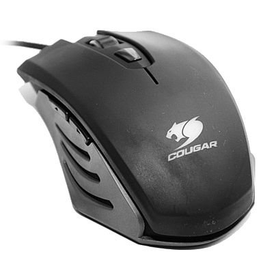 Mouse - Mouse Cougar Gamer 200M - 2000dpi - 6 botões - Conector banhado a ouro